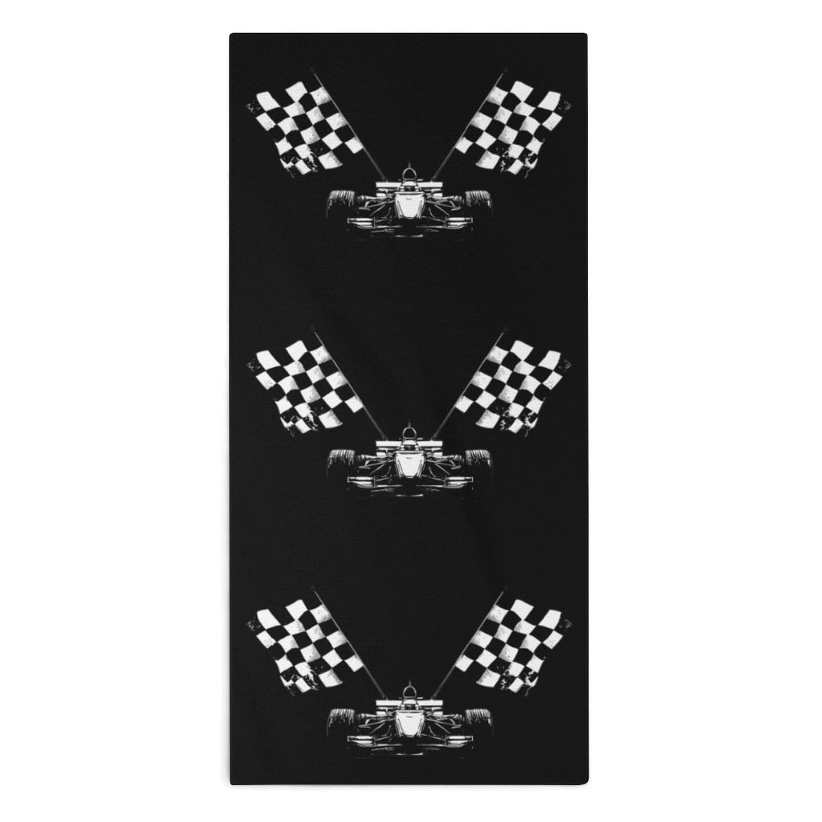 TXFBTRFSA Racing Race Car Hand Towels for Adult Face Towel Bath Beach Swim Accessories