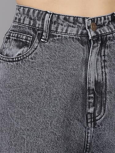 Image of KOTTY Mid Rise Regular Fit Jeans - Tailored Straight Leg Look for Women