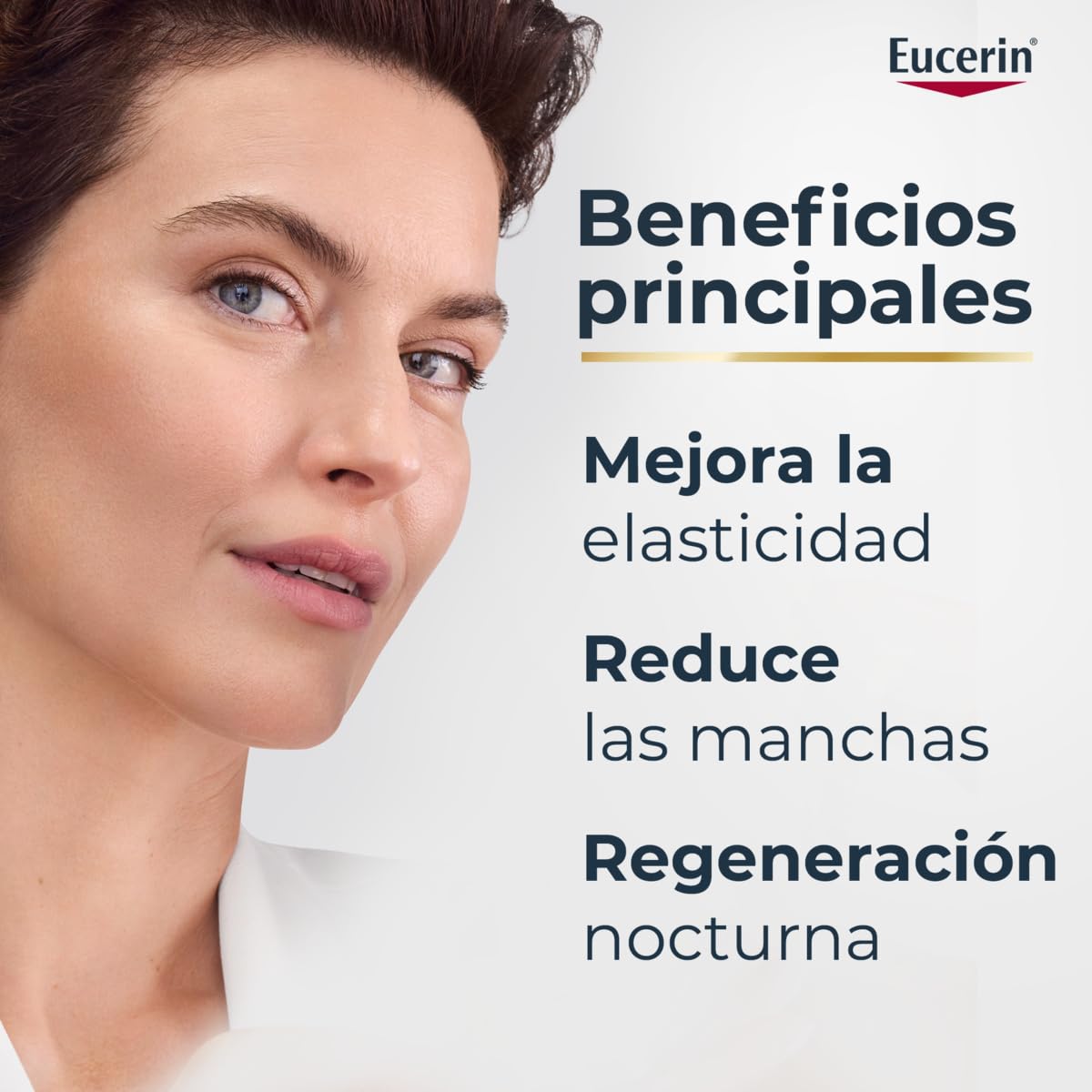 Eucerin Hyaluron-Filler + Elasticity Crema de Noche (50 ml), crema antiarrugas, antiedad y antimanchas, fórmula con Thiamidol, Collagen-Elastin Complex y Ácido Hialurónico, para todo tipo de pieles