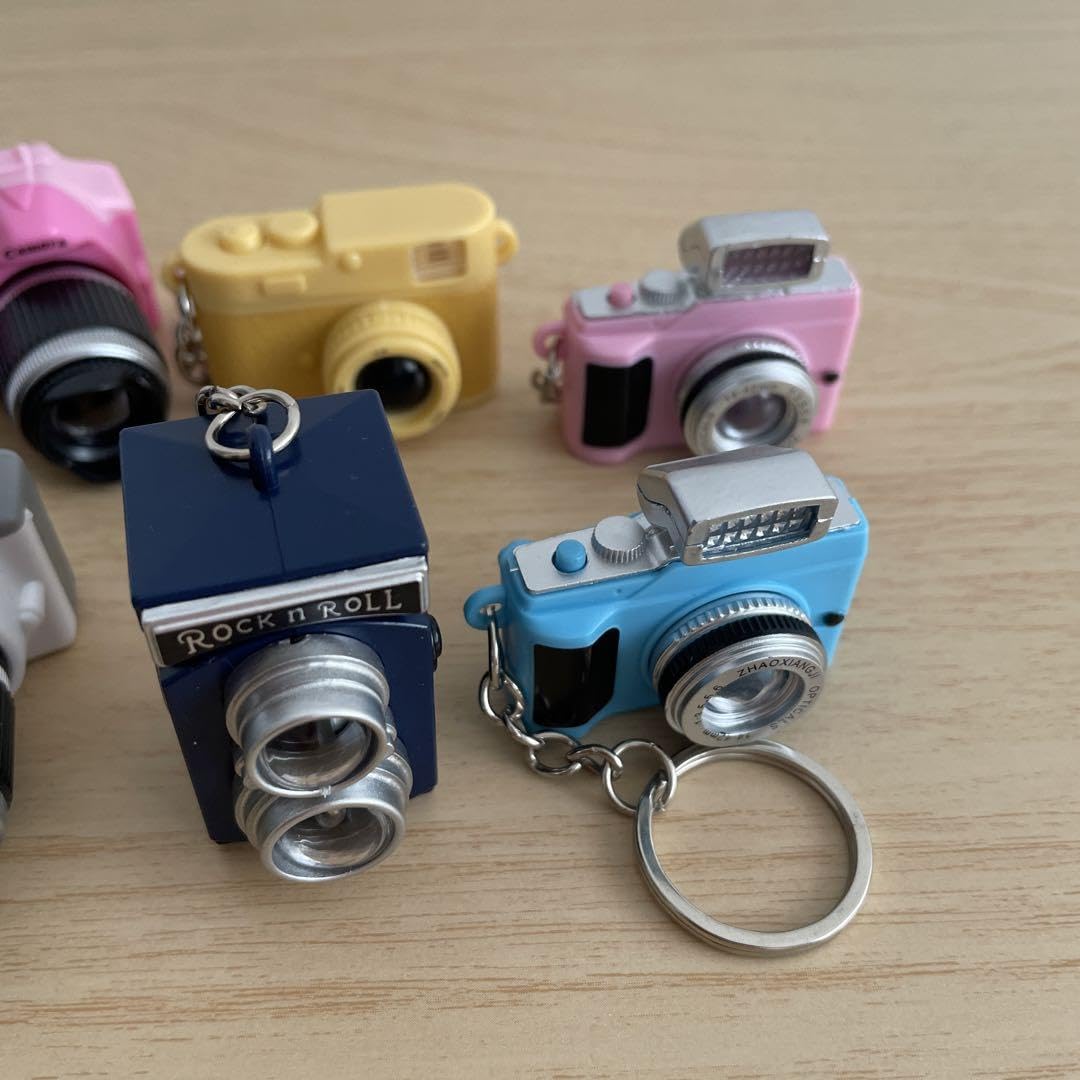 Amazon.co.jp: ミニカメラ ガチャ カメラ フラッシュ 一眼レフカメラ