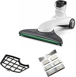 Spazzola Folletto HD50 100% COMPATIBILE - COMPRESO DI 6 PROFUMINI e 1 GRIGLIA MOTORE per Aspirapolvere VK150, Ricambio Alta Qualità per Tutti i Pavimenti