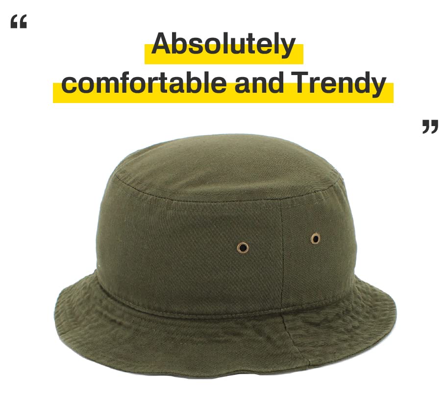 Image of KBETHOS 100% Cotton Washed Bucket Hat