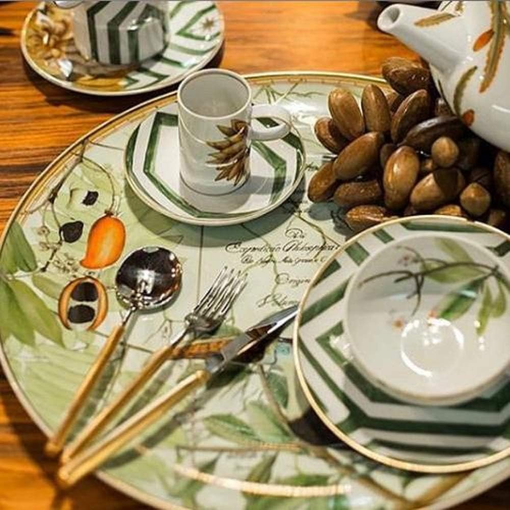 Vista Alegre Amazonia Porcelain Tea Cup and Saucer