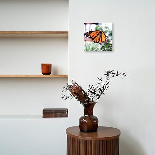 Miniatura 7 de Reloj de pared 3dRose Monarch Mariposa 100 x 100in