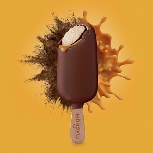 Magnum 077567193421 Mini Ice Cream Bars For An Indulgent Frozen Dessert Double Caramel Ice Cream Made thumb #5
