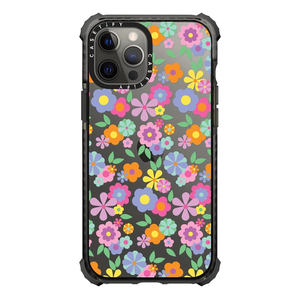 iPhone 12 Pro Max ウルトラインパクトケース 花柄 クリア Amazon.co.jp: CASETiFY (ケースティファイ) ウルトラインパクトケース