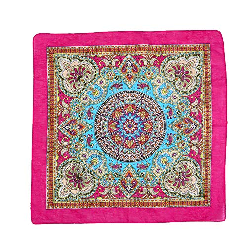 Ba Knife 12Pcs Cotton Bandanas Multipurpose Square Handkerchiefs Headbands #TOP1