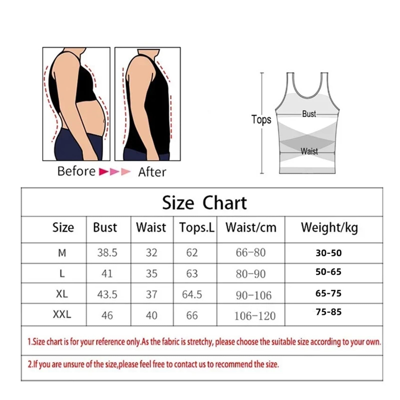 Camisa de compresión para hombre, moldeadora de pecho, abdomen, moldeadora de cuerpo, camiseta interior adelgazante, chaleco de entrenamiento, camiseta sin mangas para hombre