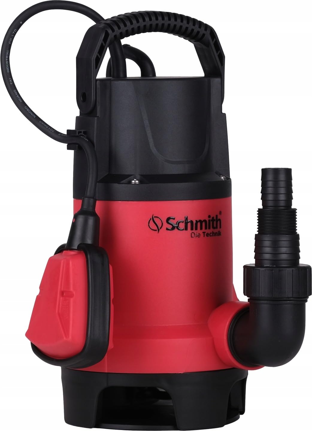 Bomba de agua sumergible achique - Bomba aguas sucias 220v - 1100 W - 15000 L/H - Máx. Altura de descarga 9 M, Máx. tamaño de partícula 25mm - Para agua limpia y aguas residuales
