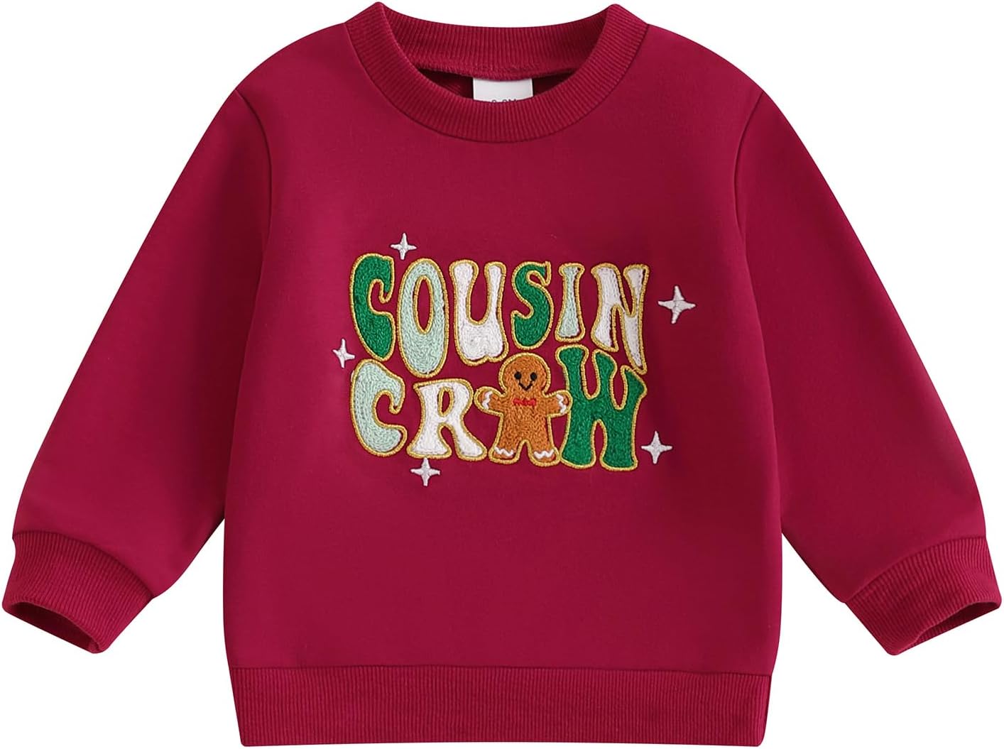 Baby Girl Christmas Outfit Toddler Gingerbread Cousin Crew Sweatshirt Oversized Sweater Kids Fall Winter Clothes Baby Girl Christmas Outfit Toddler Gingerbread Cousin Crew Sweatshirt Oversized Sweater Kids Fall Winter Clothes