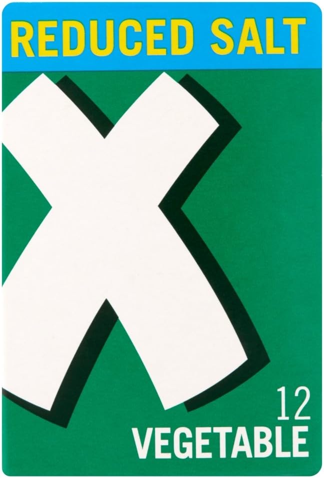 Oxo Reduced Salt Vegetable Stock Cubes, 71 g Amazon.co.uk Grocery