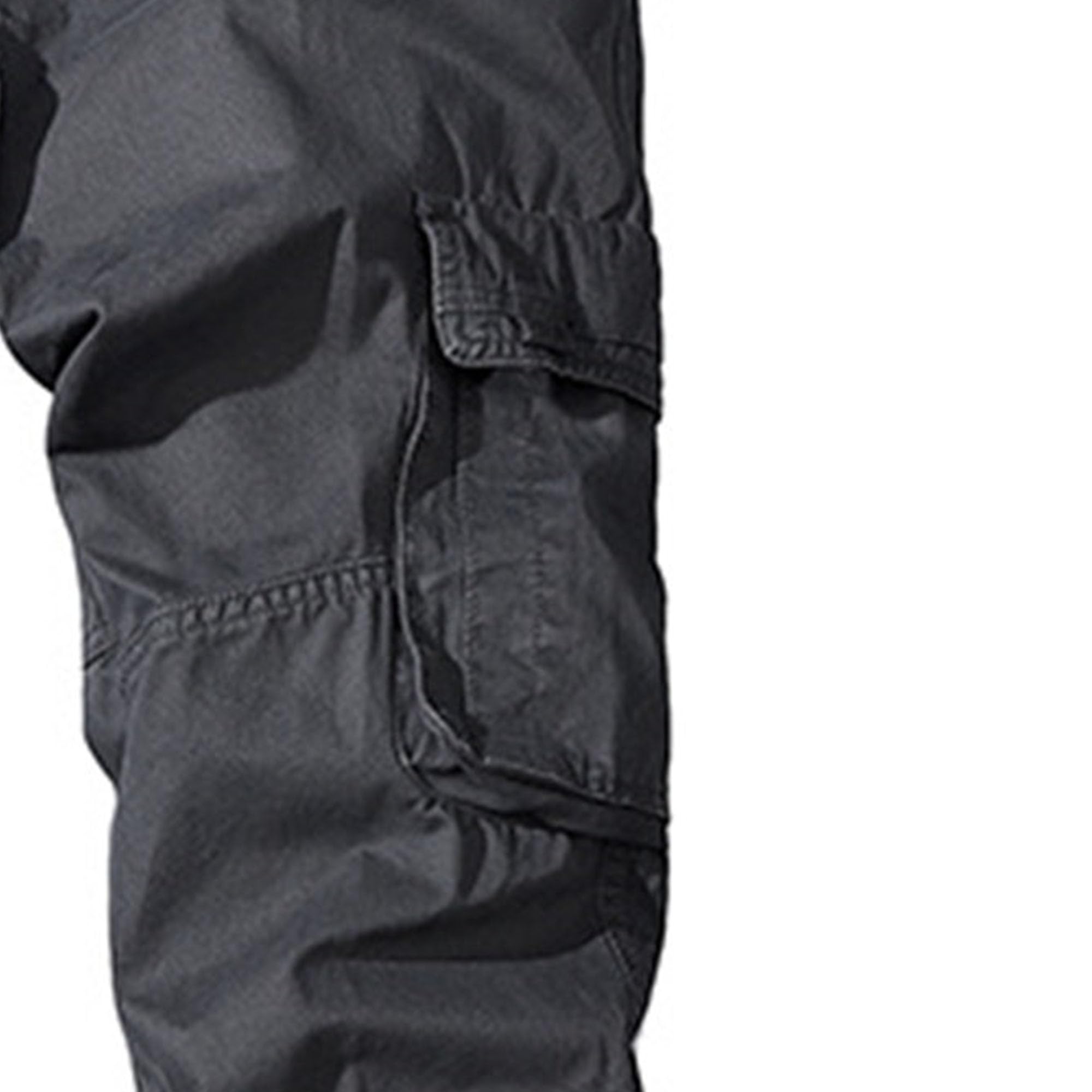 Męskie bawełniane spodnie dresowe na co dzień wojskowe spodnie Ripstop Straight Fit Cargo Pant z wieloma kieszeniami
