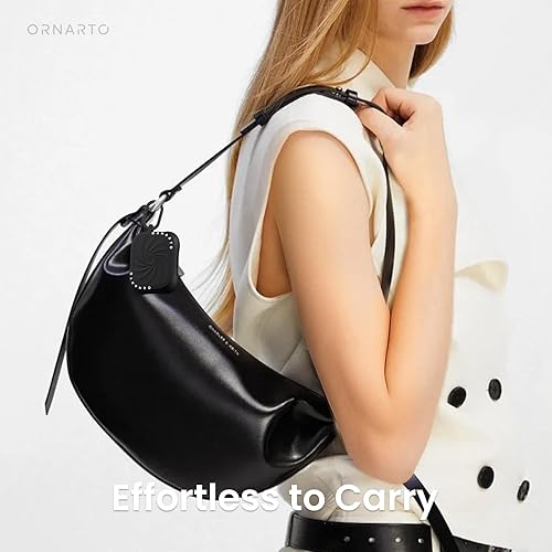 Miniatura 6 de ORNARTO Vortuxe - Funda para AirPods Pro 2, protección contra caídas MIL-STD, silicona líquida a prueba de golpes con mosquetón, elegante funda