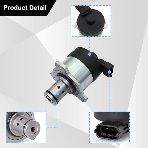 Miniatura 5 de SecosAutoparts A0000900069 - Válvula de control de cantidad de medidor de combustible compatible con motor diesel DD13 DD15 DD16 apto para