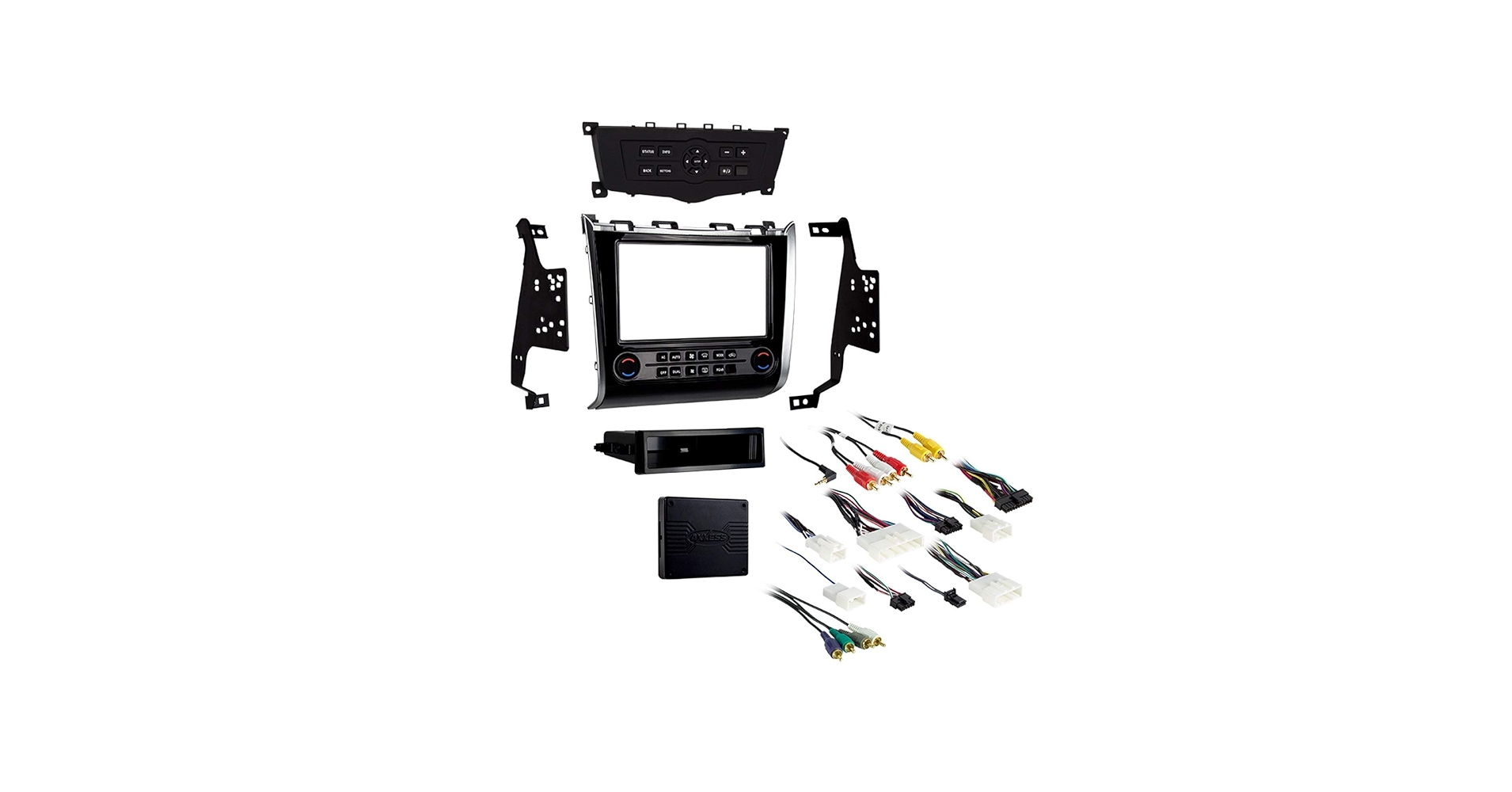 Amazon.com: Metra 99-7627HG Single/Double DIN Dash Kit for