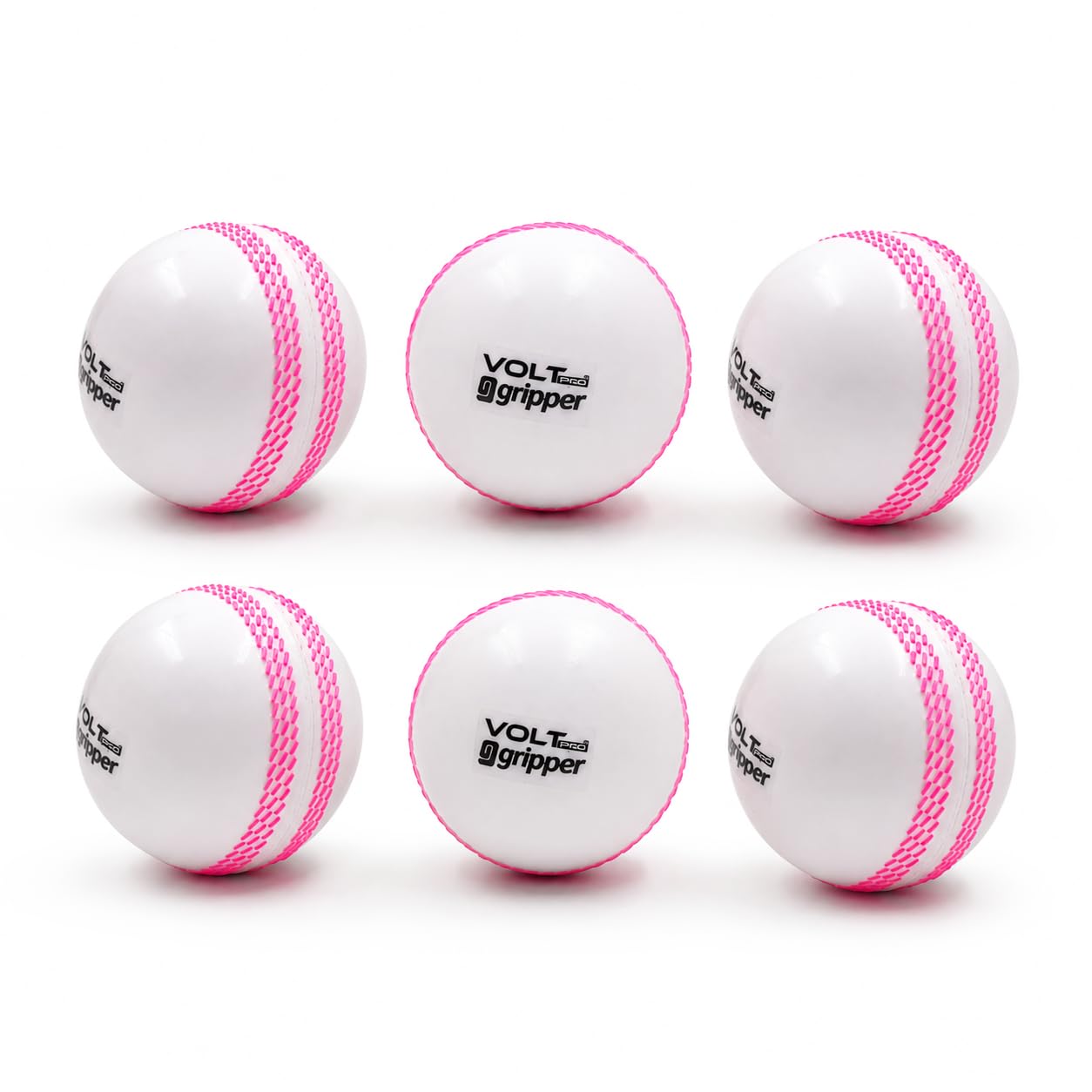Gripper Seam Wind Cricket Ball 90gm Soft & Bouncy Practice Ball, Colored Seam Swing Ball for Matches, Indoor & Outdoor (White, Pack of 6)-image-28
