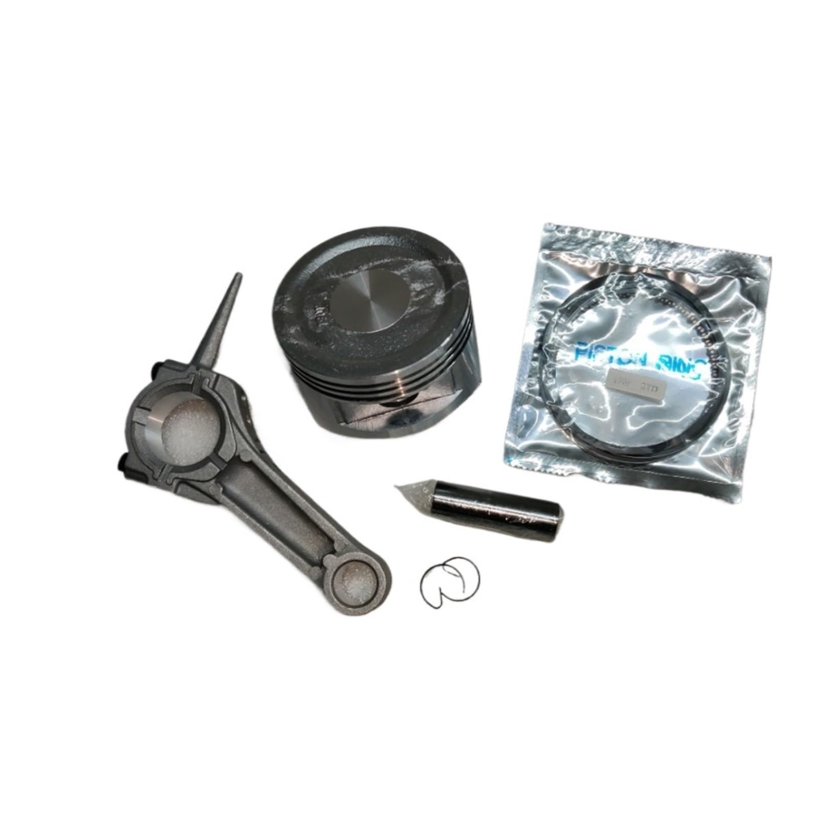 LUXIYUCHU Piston Rings Pin Connecting Rod Kit Fits for 177F 188F 190F 192F GX270 GX390 GX420 Gasoline Engine 4KW 5KW 6KW 7KW 8KW Generator(177F GX270)