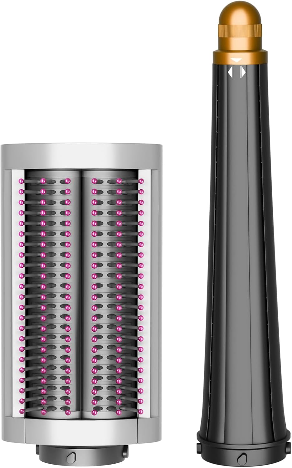 Soft Smoothing Brush and Hair Long Conical Barrel for Dyson Airwrap