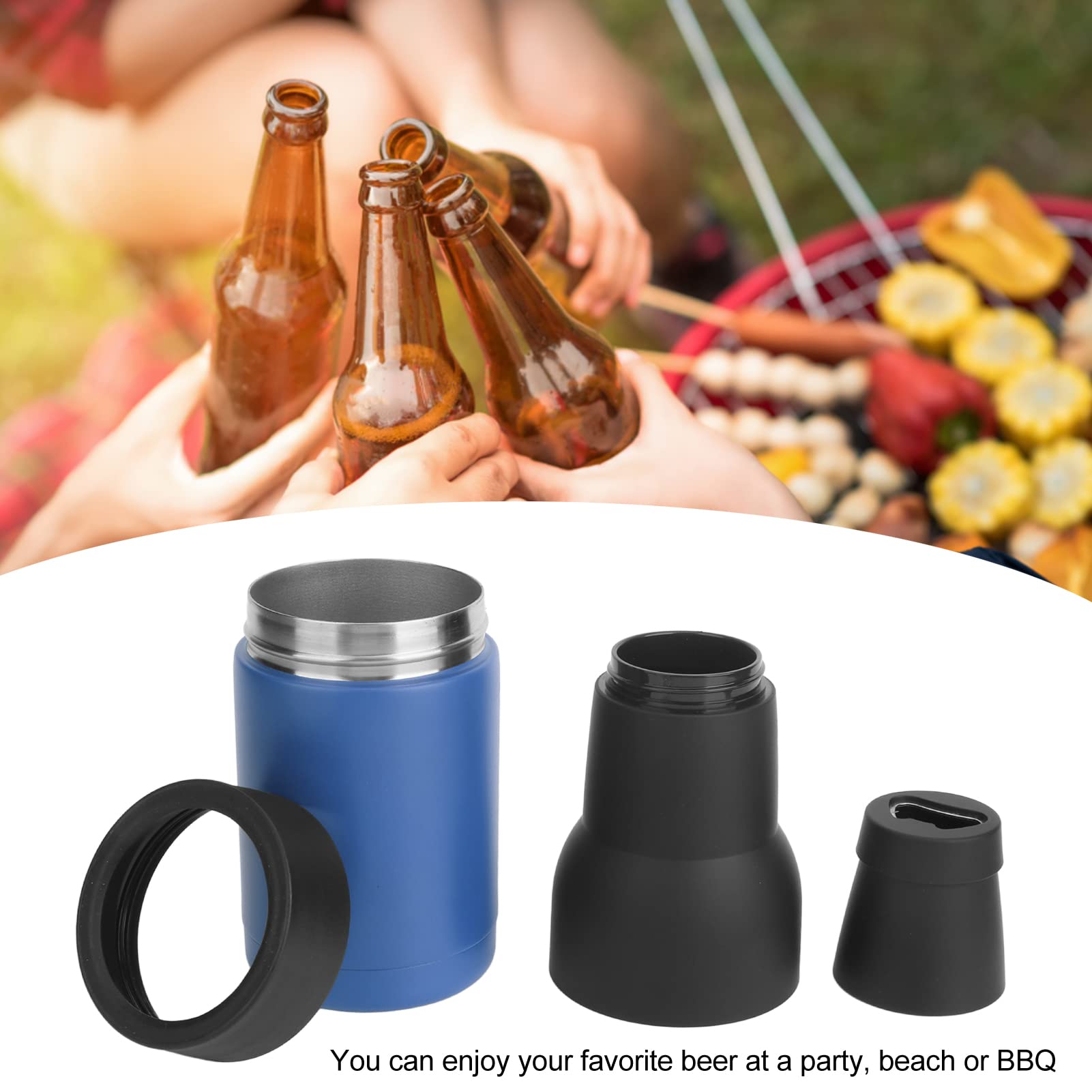 RDNKVB 6 Pièces Ouvre-boîtes De Bière, Fermeture De Canette De Boisson, Couvercles De Joint D'Extrémité De Canette Pour Bière/Soda/Boissons