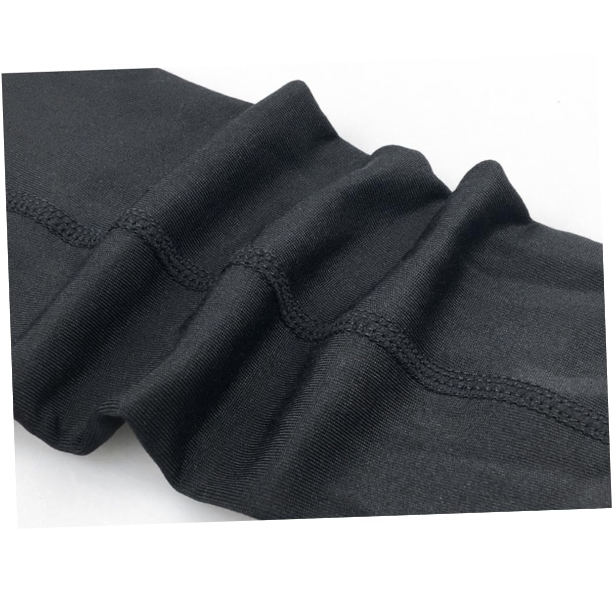2Pcs Winter Elbow Arm Guard Thermal Protective Support Sleeves for Sports Basketball Badminton Black Breathable Elastic Warm Arm Pads for Pain Relief and Stability