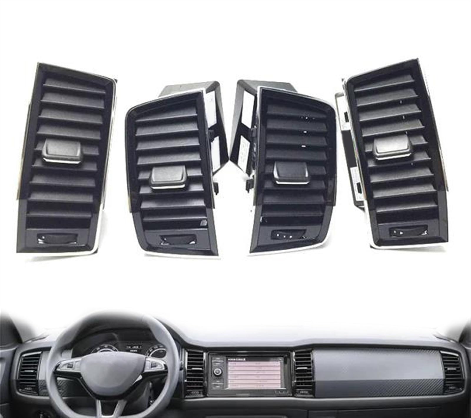 Sortie climatisation Skoda Kodiaq pour un air frais en voyage