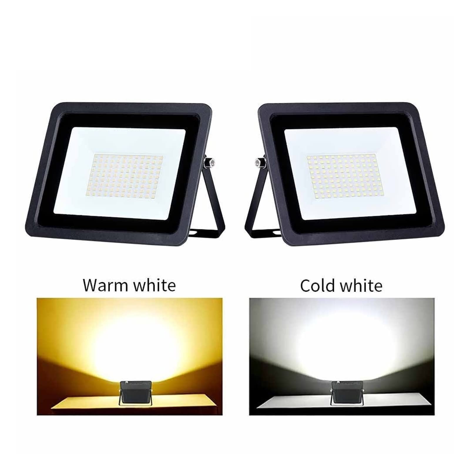 Światło powodziowe LED 30 0W 200W 100W LED Powódź 1 20W 30W 50 W Wysoka jasność IP68 Wodoodporne oświetlenie zewnętrzne DOPROWADZIŁO Reflektory reflektorów Na zewnątrz wodoodporny(Warm,30W-2PCS)