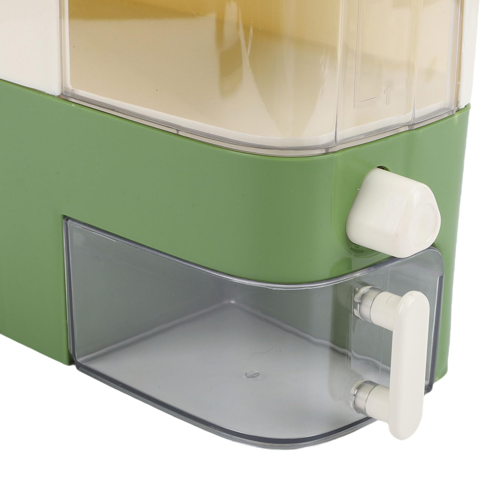 Dispenser Di Riso, Contenitore Per La Conservazione Del Riso A Prova Di Umidità, Contenitore Per Alimenti Secchi Salvaspazio Con Misurino, Stoccaggio Versatile, Ideale Per, Dispensa, Casa