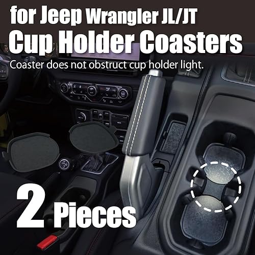 Miniatura 2 de Portavasos para Jeep Wrangler JL 2018-2025 Wrangler Accesorios MHG-046