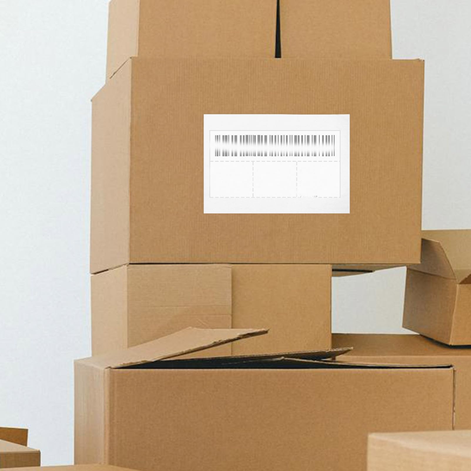 100pezzi Buste Trasparenti Per Spedizione Sacchetti Adesivi Per Documenti e Fatture Pouches Auto-adesivi Per Organizzazione e