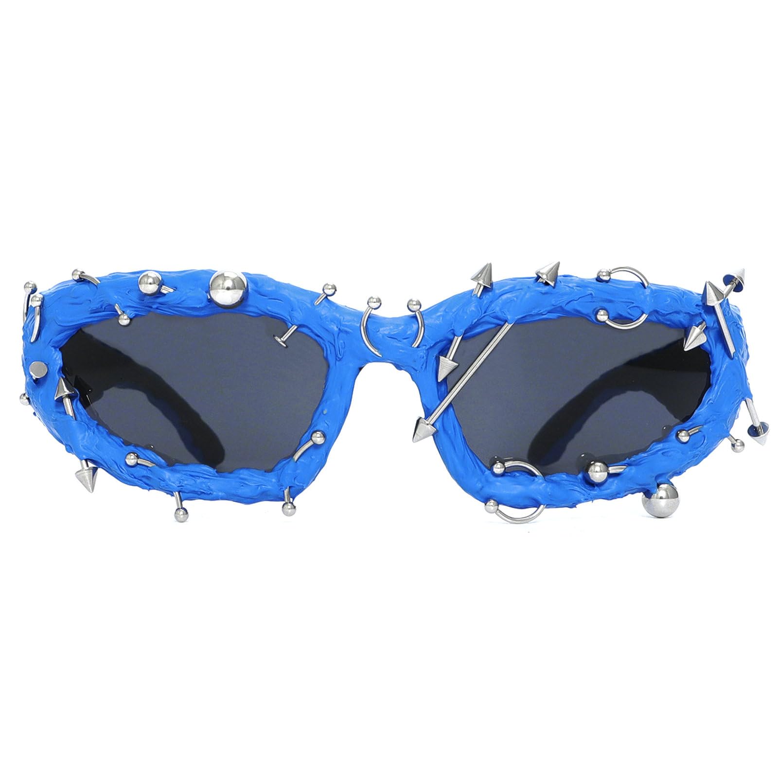 Wrap Around Y2K Sunglasses Men And Women Cool Sunglasses Personalized Street Party sunglasses N45