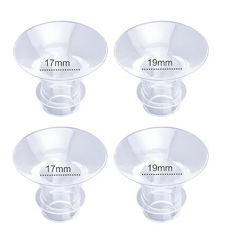 Insertos de brida de 170.748 in, 4 piezas, compatibles con Momcozy S12 ProS9 ProM5, Elvie, Willow, lansinoh, Medela, Spectra, TSRETE, kmaier,