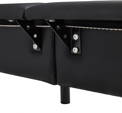 Miniatura 290 de Base de cama flotante tamaño Queen con luces LED y carga USB, marco de cama LED de plataforma tapizada moderna, no necesita somier (blanco-1)