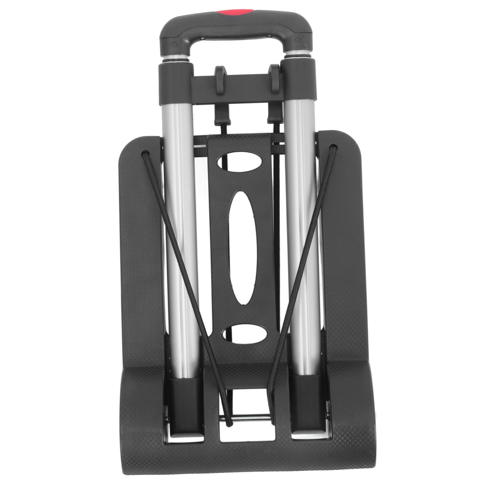 Alipis Carrello Pieghevole Portatile Ruote Resistenti Struttura in Lega di Alluminio e Plastica con Manico Telescopico Regolabile per Casa e Viaggio
