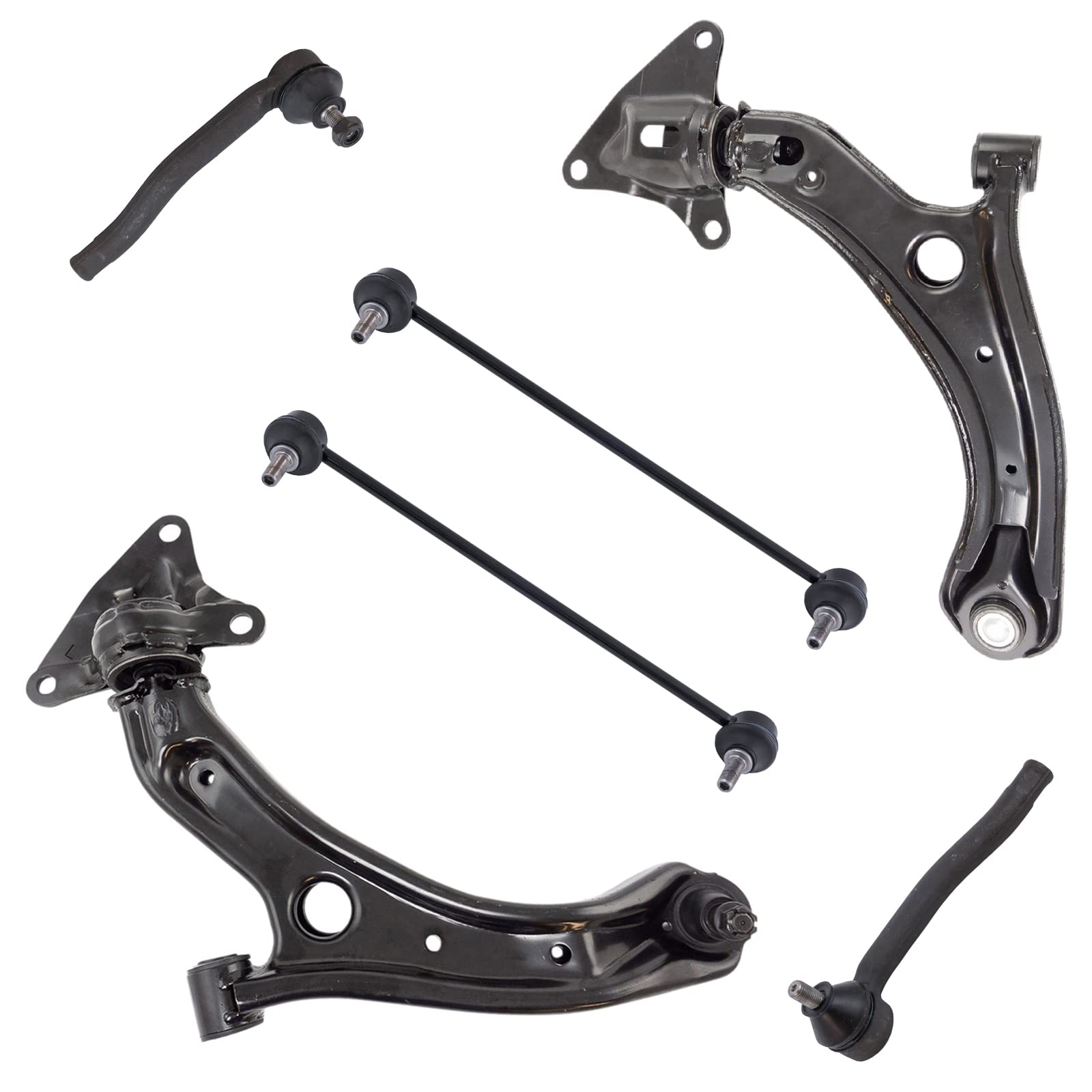2006-2011 For Honda Civic Control Arm Ball Joint Sway Bar Tierod Kit Non-si Mode - Foto 10