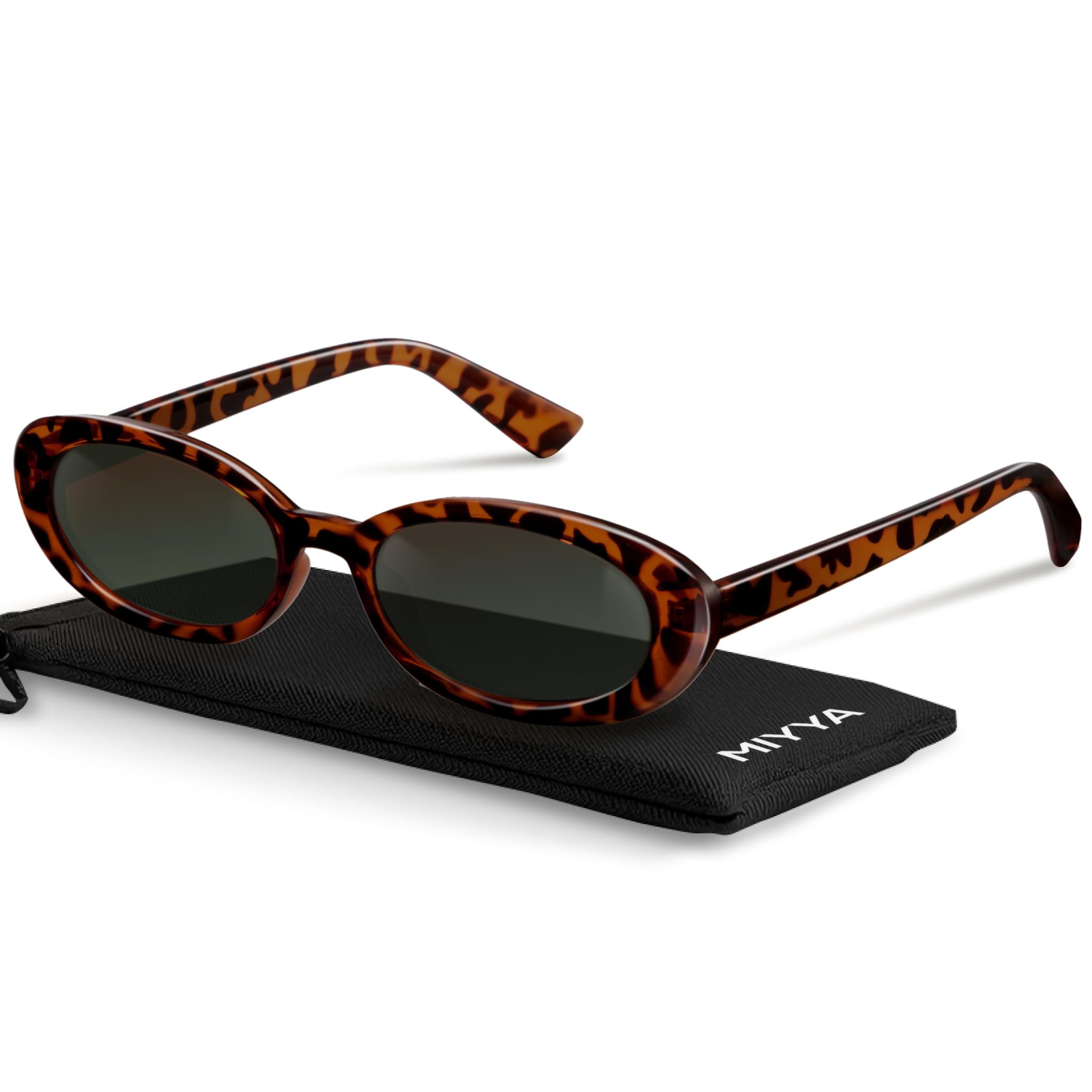 miyya Old Money Polarized Oval Sunglasses – 2025 Edition, UV400 Protection, Feather-Light Fit & Trendy Colors