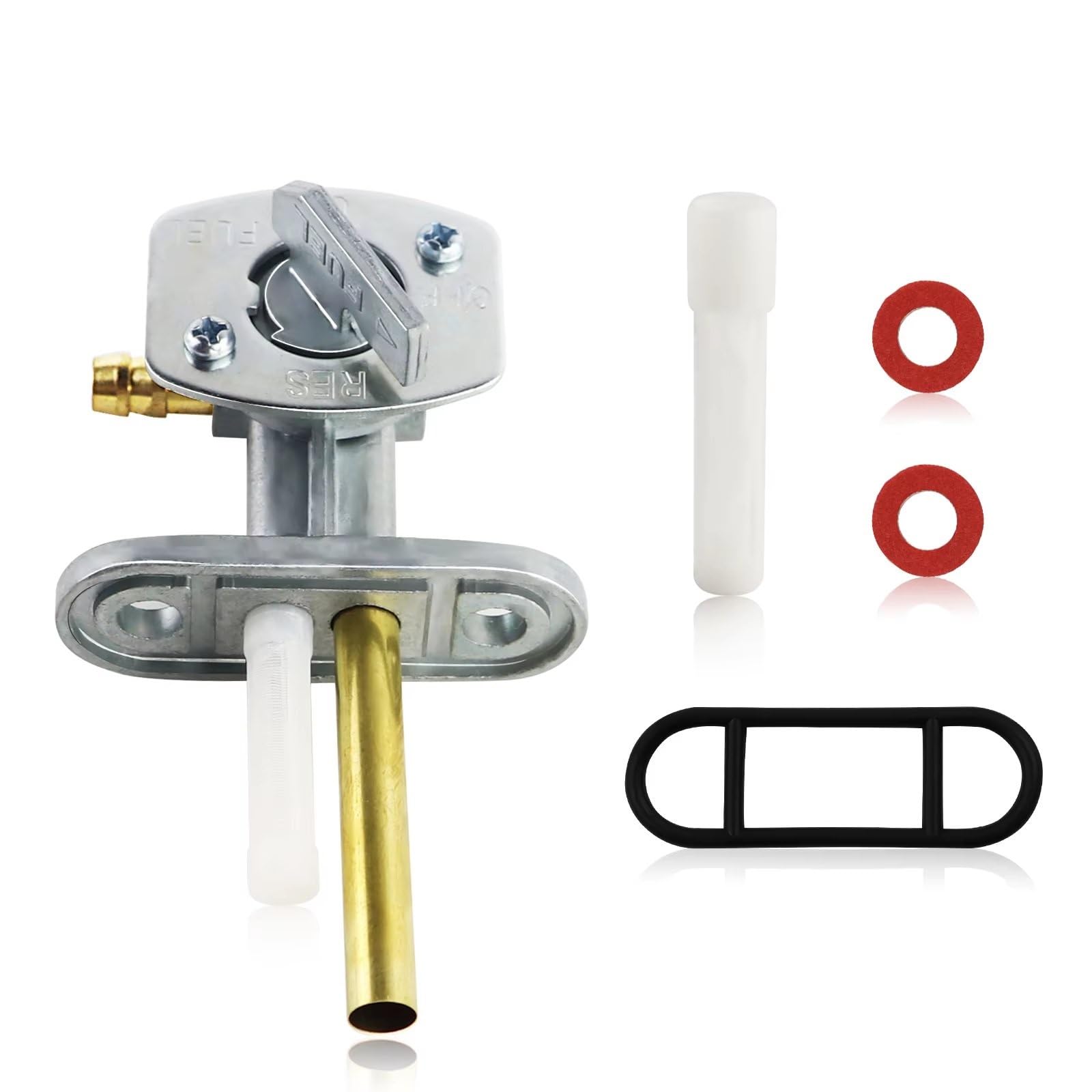 Grifo Llave Gasolina Moto Para Blaster 200 YFS200 XT 600 350 TTR 250 230 125 225 WR250F WR400F YZ125 YZ250 Grifo Interruptor Válvula Llave Purga Combustible Gas