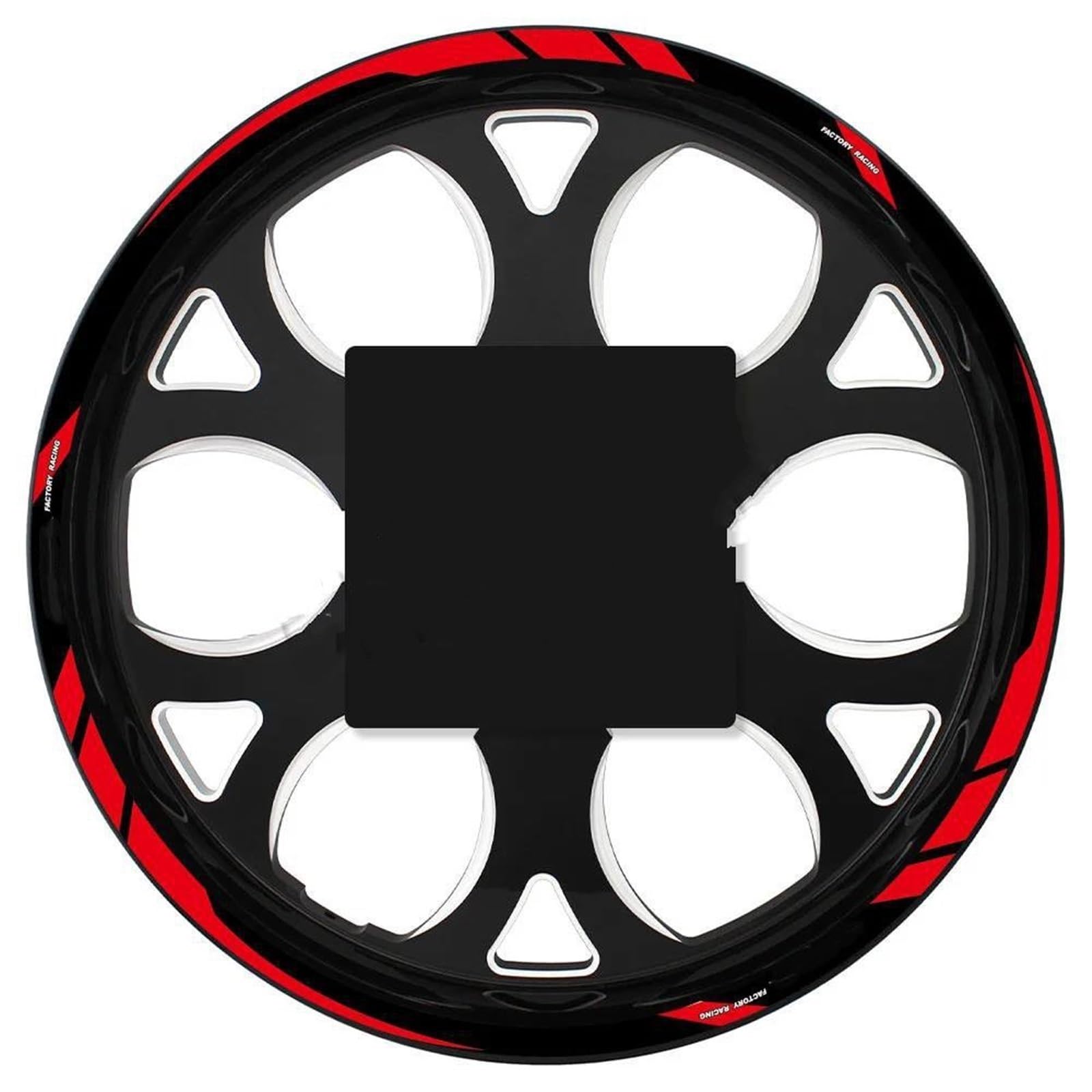 Motorcycle Reflective Wheel Stripe Sticker Set Waterproof Rim Decals for CBR 650R 600 RR 1000RR 650F 500R