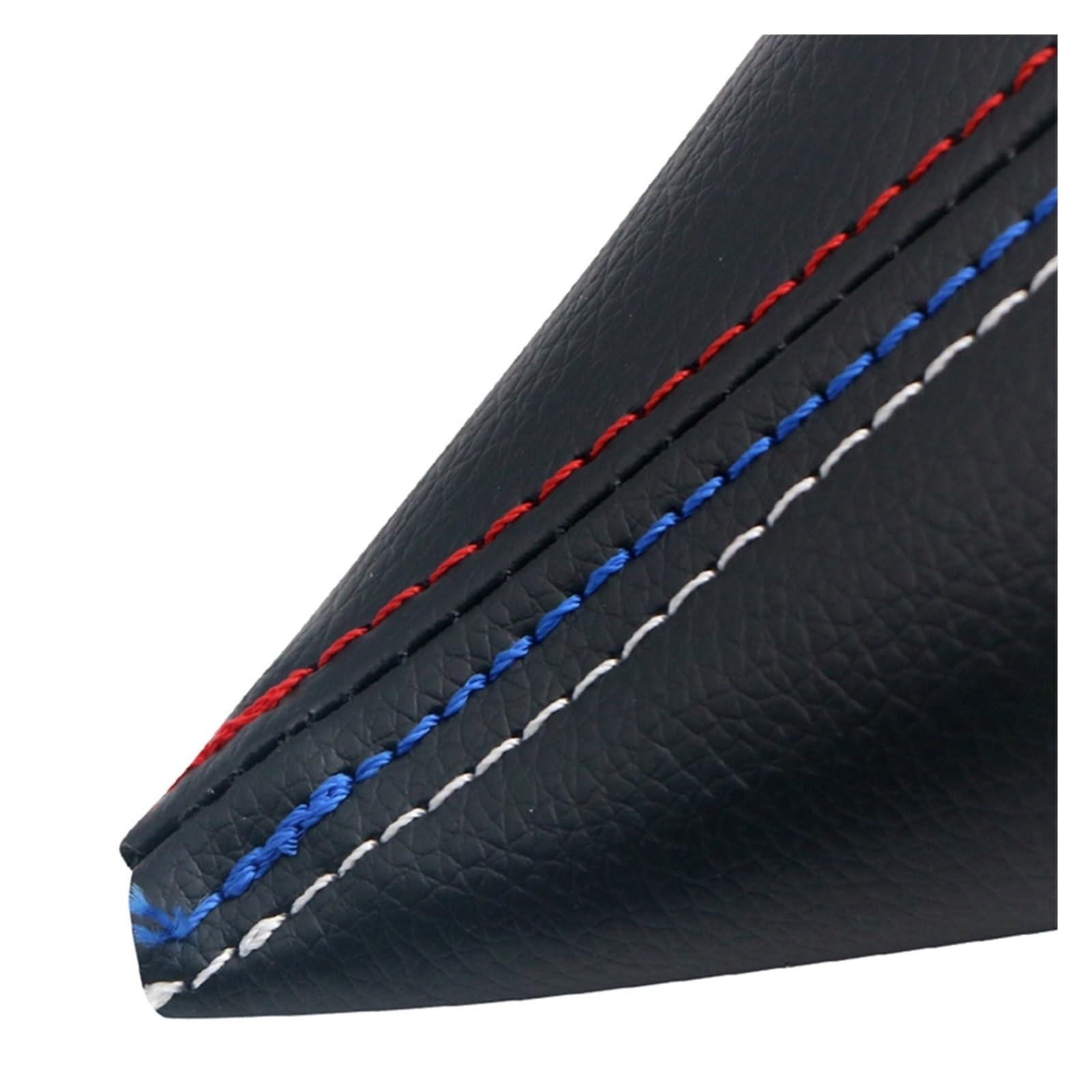 Generico Pomello del cambio da corsa 2 Pz/set Pomello Del Cambio Auto Bastone Freno A Mano In Pelle Ghetta Boot Caso Della Copertura Del Cambio Collare Per La Serie 3 E36 E46 M3 pomello del cambio