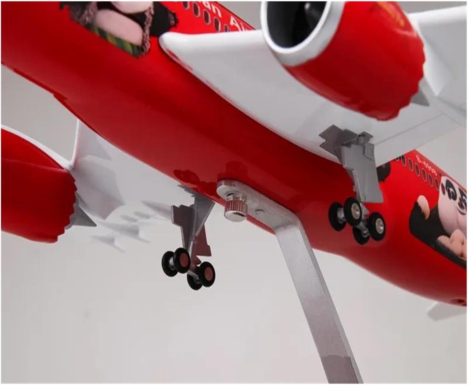 Miniature Scale 1 130 for Hainan Airlines Panda Boeing 787 Resin Airplane Airbus with Light Wheels Toy Collection Display Flying Toy Game Kits(No Light)