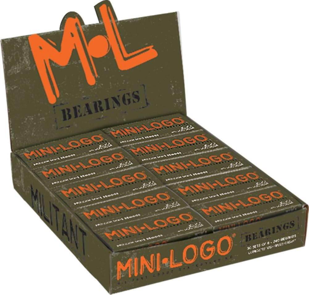 Mini Logo 30 Pack Bearings Skateboarding Bearings