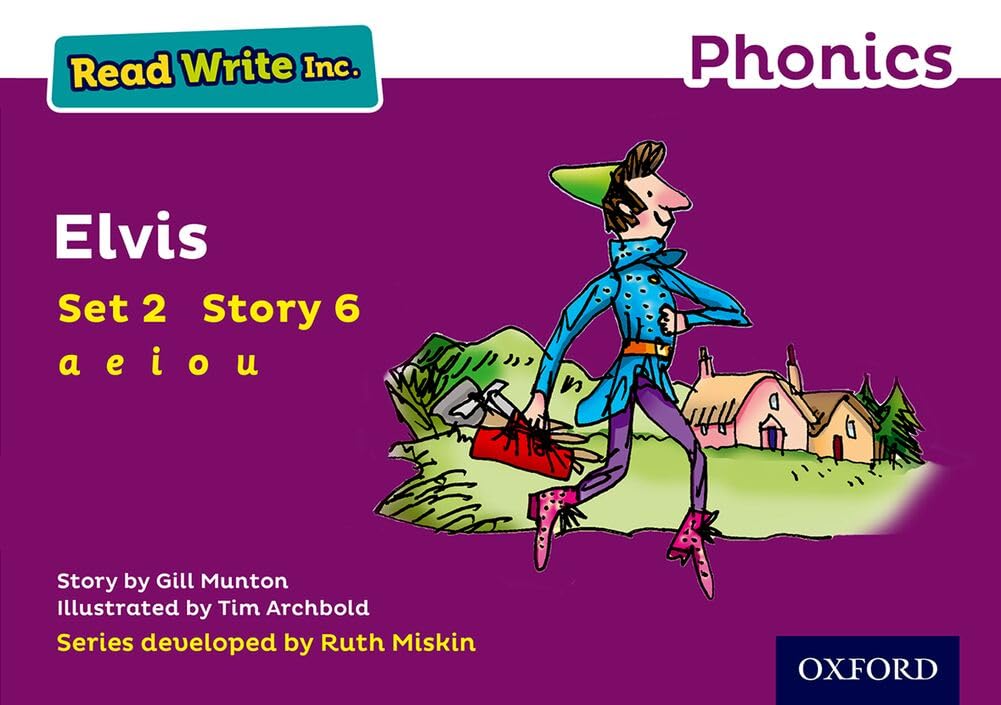 Elvis (Purple Set 2 Storybook 6) (Read Write Inc. Phonics)
