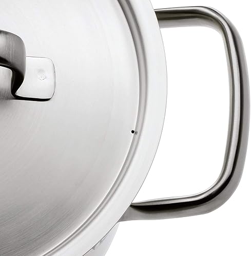 Miniatura 9 de WMF 726166030 cacerola Ø 6.3 in aprox. 1,4 l Gourmet Plus Orificio de vapor de escala interior Hecho en Alemania Asas laterales huecas Tapa de metal