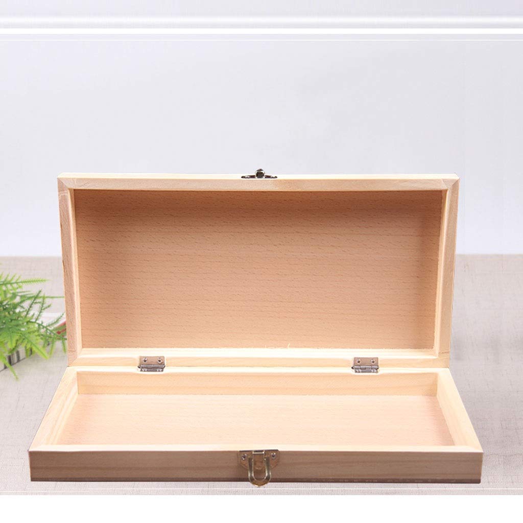 MYBA Scacchiera Scacchi Scacchi in Legno massello Set Elevata Qulity 19.2 * 29.6cm in Legno International Scacchi Set da Tavolo da Tavolo Portatile Pieghevole Scacchiera Regalo