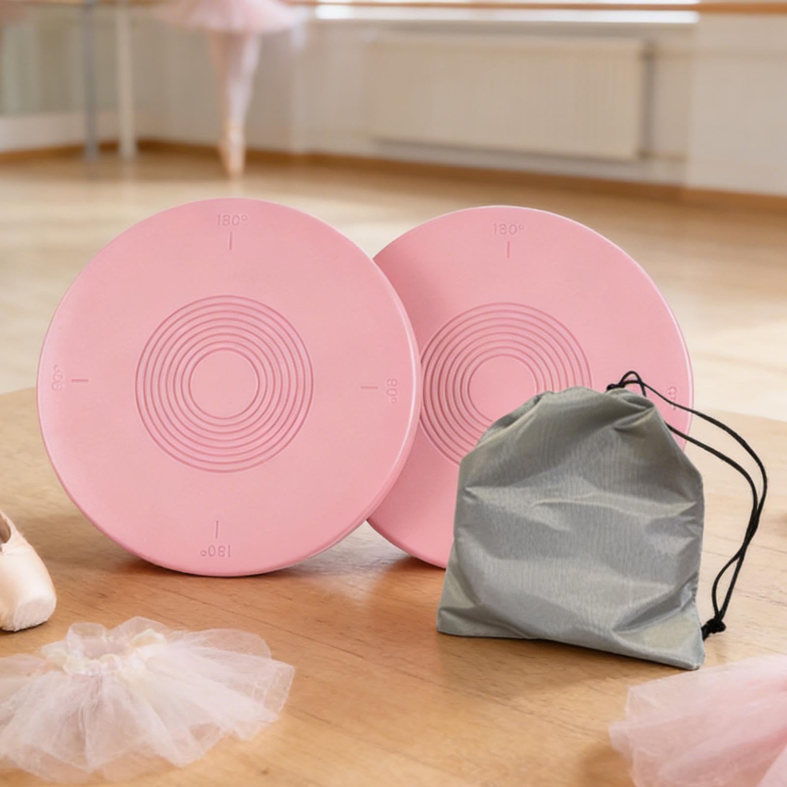 Attrezzatura per l'allenamento della piroetta della tavola di tornitura di danza | Disco rotante per ballerini, per concorrenza, studio, palestra, riscaldamento, raffreddamento, pattinatore su ghiaccio