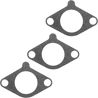 QAZAKY Pack-of-3 G29 Carburetor Joint Gasket Compatible with Yamaha Golf Cart G16 G16A G17 G18 G19 G20 G21 G22 G22A-G27 G29 Drive JN6-13567-00 Gas 4-Cycle Engine Club Car Carb