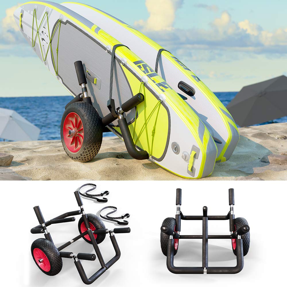 Carro de Transporte Oskar para Sup Stand up Paddle Carro de Transporte para Kayak Aluminio