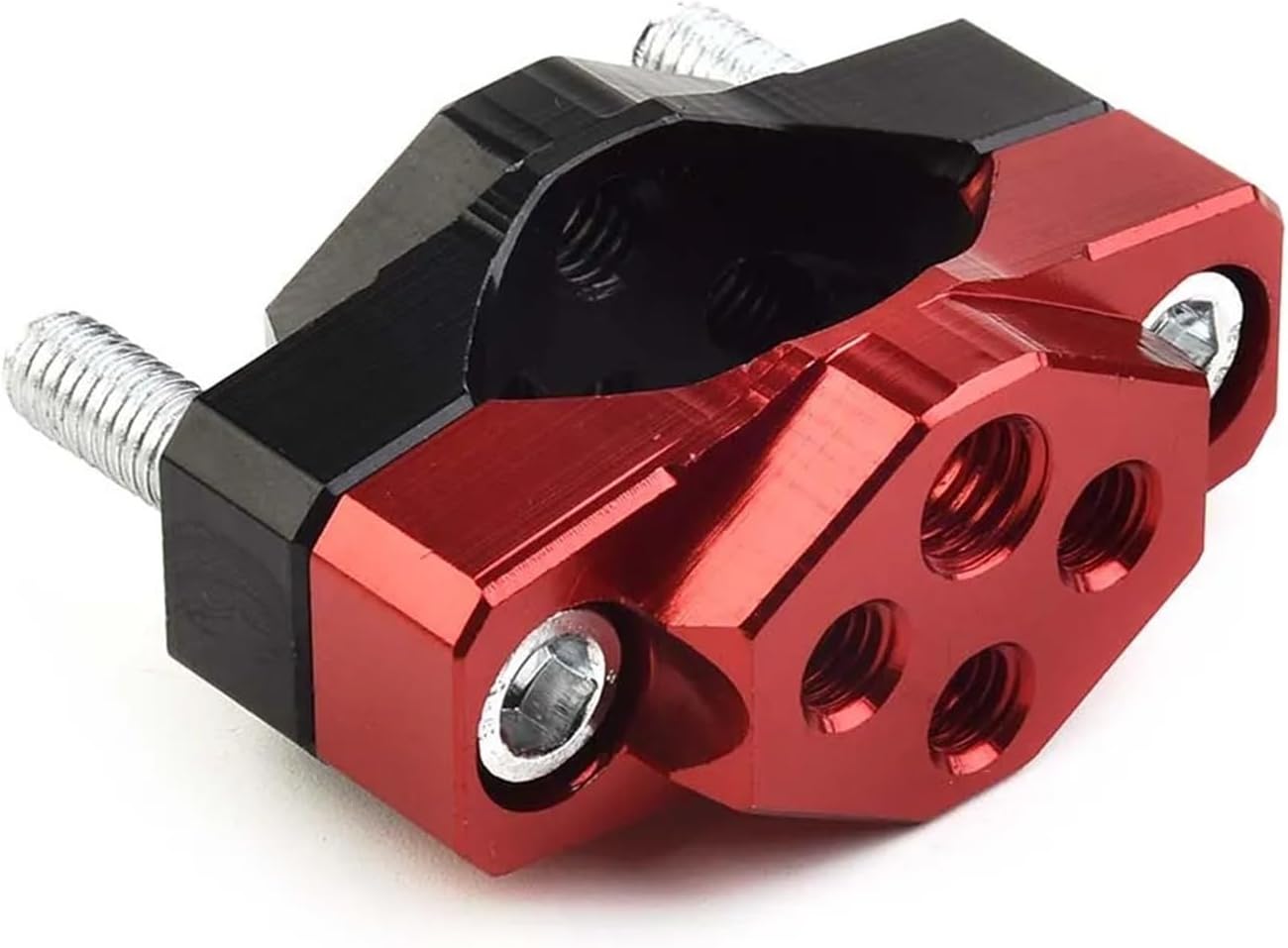 Fog Light Bracket Bracket Holder Mount Bracket Fork Clamp 32mm Motorcycle Red Aluminum Alloy Durable Handlebar