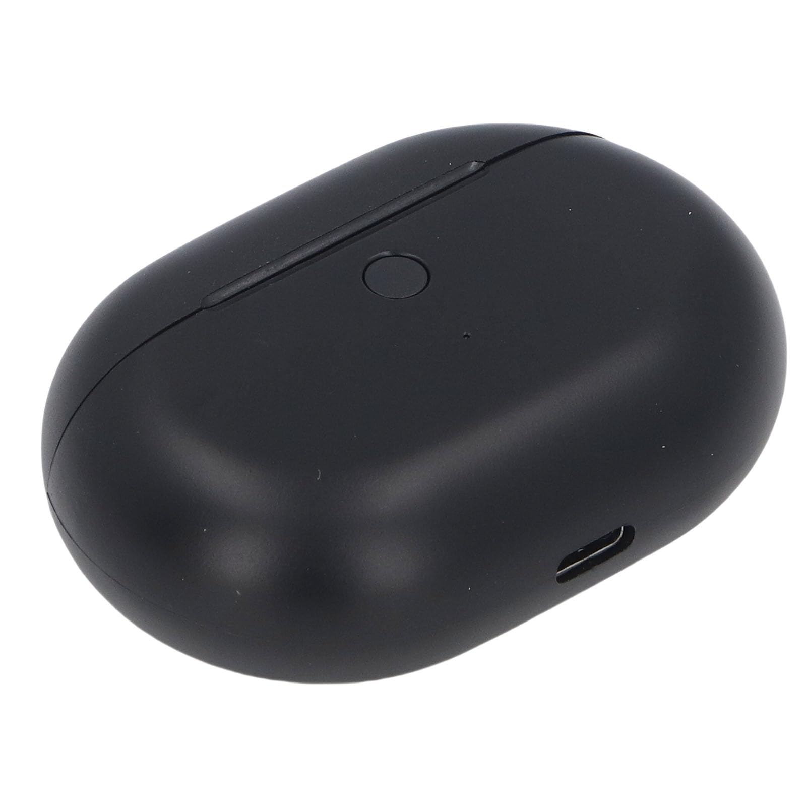 Tosuny Custodia di Ricarica per Auricolari Bluetooth, 660mAh Sostitutiva | USB C Charging Box for Buds Wireless Earbuds, Black ABS Material, Portable