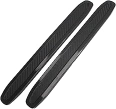 Carbon Style Bumper Protector Strip | Universal Vehicle Protector | Anti-Scratch & Durable Universal Bumper Guard Car Protection Sticker Scratch Scratch Resistant Protector