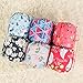 ALVABABY 6pcs with 12 Inserts Baby Cloth Diapers Pocket Newborn Diaper for Less Than 12pounds Baby Snaps Cloth Diapers Nappy